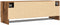 vidaXL - Kledingkast - 100x32,5x35 - cm - bewerkt - hout - oud - houtkleurig