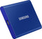 Samsung Portable T7 - Externe SSD - 1 TB - USB C 3.2 - Geschikt voor iPhone 15 en 16 - Blauw