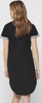 JDY JDYIVY S/S DRESS JRS NOOS - Jurk - O-hals Korte mouwen - Zwart