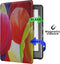 Lunso - Geschikt voor Kobo Glo / Glo HD / Touch 2.0 hoes (6 inch) - Vegan Saffiano Leren sleep cover - Tulpen