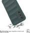 imoshion Hoesje - Geschikt voor Samsung Galaxy A54 (5G) - EasyGrip Backcover - Donkergroen