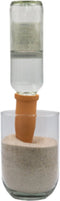 Fairzone Waterdruppelaar - Gelijkmatige bewatering - Terracotta - 4 stuks - Lengte: 21,5 cm - Diameter: 5,5 cm