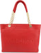 Valentino Bags Jedi - Schoudertas - PU-leer met stalen handvat - Rood