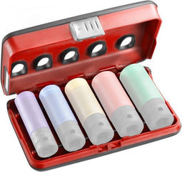 Dbox voor 5 lange doppen voor lichtmetalen velgen