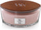 WoodWick Heartwick Flame Ellipse Geurkaars - Rosewood - 50 branduren