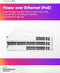 Aruba Instant On 1960 - Netwerk Switch - 48G PoE 40p 2x SFP+ 600W