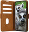 dbramante1928 Hoesje Geschikt voor Samsung Galaxy S24 Plus Hoesje Met Pasjeshouder - dbramante1928 Copenhagen Bookcase smartphone - bruin
