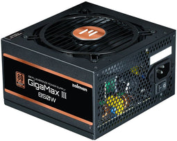 Zalman GigaMax III - Voedingsbron 850W - 80 Plus Bronze - Zwart