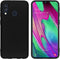 iMoshion Hoesje Geschikt voor Samsung Galaxy A40 Hoesje Siliconen - iMoshion Color Backcover - Zwart