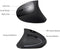 Perixx Perimice-713L - Ergonomische muis - Verticaal 2000 dpi - Zwart