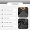Hilvard - Bankhoes 2 zitsbanken - Stretch - Velvet - Grijs - (145-175 cm)