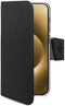 Celly Wally Bookcase Hoesje - Apple iPhone 16 Plus - Kunstleer - Pasjeshouder - Zwart
