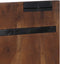 vidaXL - Hoofdbord - 140 - cm - massief - gerecycled - hout - meerkleurig