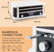 Belle Epoque 1908 DAB retro stereo-installatie platenspeler DAB+ bluetooth