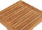 vidaXL - Tuintafel - inklapbaar - 45x45x45 - cm - massief - teakhout
