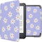 imoshion E-reader Hoesje - Geschikt voor Amazon Kindle (2022) 11th gen, Amazon Kindle (2024) - Design Sleepcover Bookcase - Flowers Distance