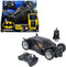 DC Comics Batman RC - Batman Batmobile - Op afstand bestuurbare speelgoedauto geschikt voor Batman-figuren