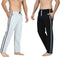 Pierre Calvini - Joggingbroek Heren - 2 Pack - Zwart Grijs - M - Pyjama Heren - Joggingbroek Heren