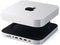 Satechi Aluminum Mac Mini - Standaard & Hub - USB-C 3x USB-A Micro/SD - Zilver