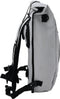 vidaXL - Fietstas - voor - Bagagedrager - 20 - L - Grijs - 31x13x58 - cm