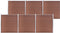 vidaXL - Schutting - 699x186 - cm - HKC - bruin
