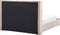 NOYERS - Bed met opbergruimte - Beige - 160 x 200 cm - Fluweel