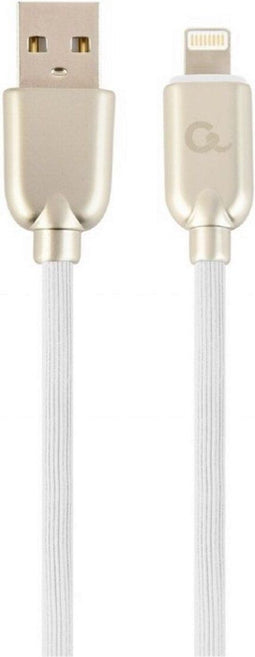 Lightning Cable Cablexpert CC-USB2R-AMLM-2M-W