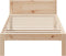 vidaXL - Bedframe - zonder - matras - massief - grenenhout - 80x200 - cm