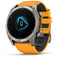 Garmin fēnix 8 - Smartwatch - Titanium body Sapphire Glass 51mm - Grijs (Oranje)