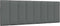 vidaXL - Hoofdbordkussen - 120 - cm - stof - grijs