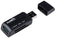 Natec ANT 3 Mini - Geheugenkaartlezer - USB 2.0 - Zwart