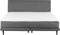 MADAME - Boxspring - Grijs - 180 x 200 cm - Polyester