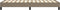 vidaXL - Bedframe - zonder - matras - 90x190 - cm - stof - taupe