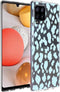 iMoshion Hoesje Geschikt voor Samsung Galaxy A42 Hoesje Siliconen - iMoshion Design hoesje - Blauw / Transparant / Design Leopard Blue