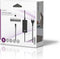 Nedis ACPA105 - Universele AC-Stroomadapter - 36 W - 5-24 V DC - 1.80 m - 7 plug(s) - Zwart