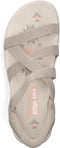Skechers REGGAE SLIM - STRETCH FLEX Dames Sandalen - Taupe