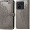 iMoshion Hoesje Geschikt voor Xiaomi 13T Pro / 13T Hoesje Met Pasjeshouder - iMoshion Mandala Bookcase - Grijs