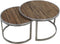 HSM Collection Salontafel - oud teak - set van 2