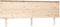 vidaXL - Hoofdbord - 204x6x82,5 - cm - massief - grenenhout