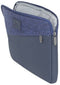 Rivacase Egmont - Laptop Sleeve 13,3 inch - Kunstleer en polyester - Blauw
