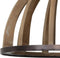 Hanglamp Djem - Hout Kop Zink - Ø47x58cm