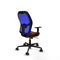 Piqueras y Crespo 1D036N0 - Bureaustoel - Verstelbare hoogte met armleuning - Blauw Bruin