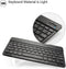 Lunso - afneembare Keyboard hoes - Geschikt voor iPad 10.2 inch (2019/2020/2021) - Goud