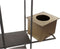 Planken DKD Home Decor Zwart Metaal Koper 2 Planken (50 x 16 x 60 cm)