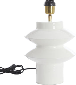 Light & Living Tafellamp Petch - 26cm - Wit - excl. kap