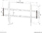 Neomounts WL30-550BL18 - Muurbeugel - Voor schermen tot 86