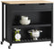 SoBuy FKW74-SCH - Keukeneiland - Werkblad 100x60 cm - Zwart