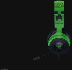 Razer Kraken V4 X - Gamingheadset - 7.1-surroundgeluid - Minecraft Edition