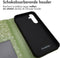 iMoshion Hoesje Geschikt voor Samsung Galaxy S23 FE Hoesje Met Pasjeshouder - iMoshion Design Bookcase smartphone - Groen / Green Flowers
