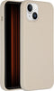 Accezz iPhone 15 Plus - Back Cover - Liquid Silicone Geschikt voor MagSafe - beige